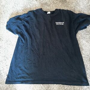 Black Tactical Tidewater Graphic T-Shirt